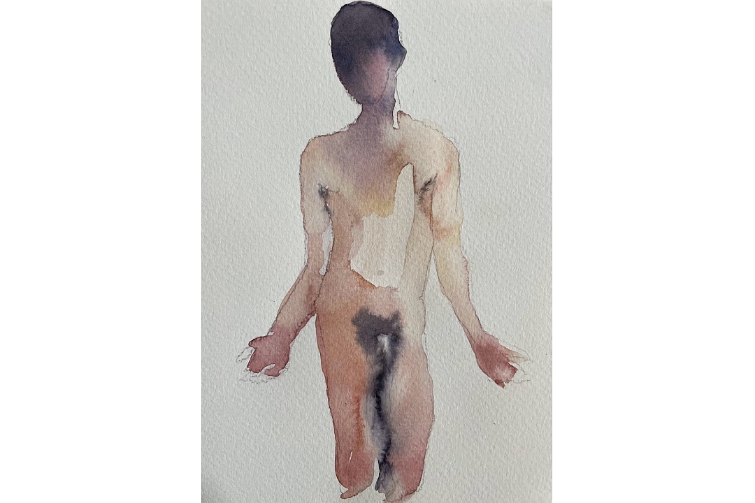 "Ecce Homo" watercolor 13x18cm 2024