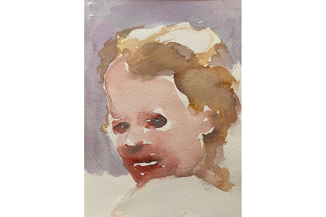 "Ankie" watercolor 13x18cm 2024