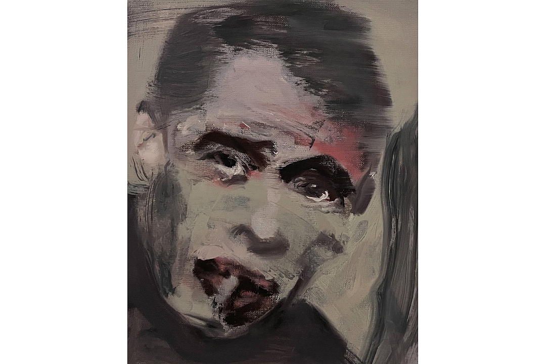 "Jacques Brel" oilpaint 24x30 cm 2022