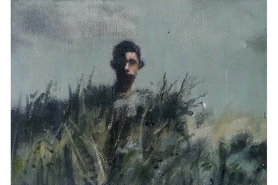 "No Title" Oil paint on linen 13x18cm