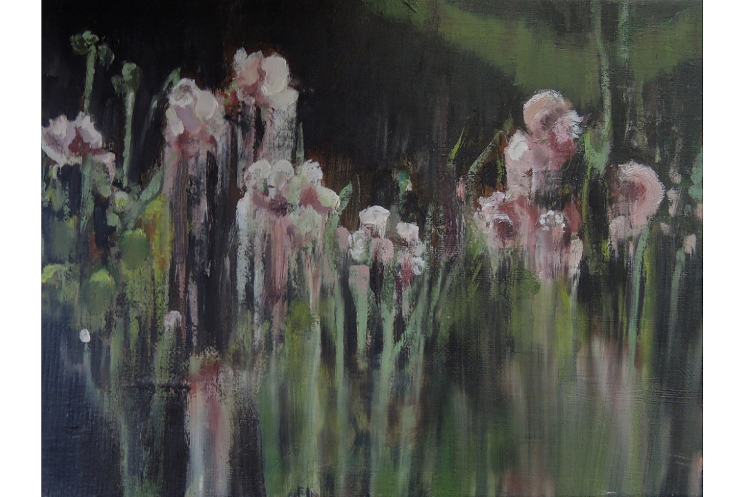 "No  Title" oil paint on linen 24 x18 cm 2017