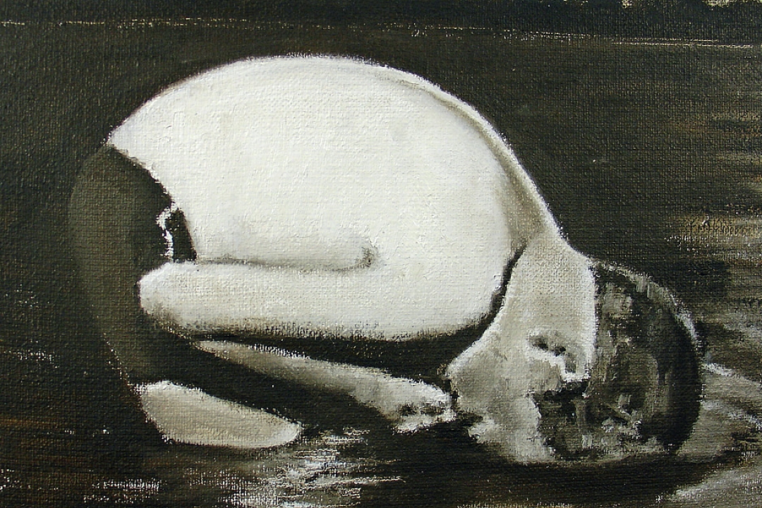 Oilpaint on linen  30 x 24 cm 2009